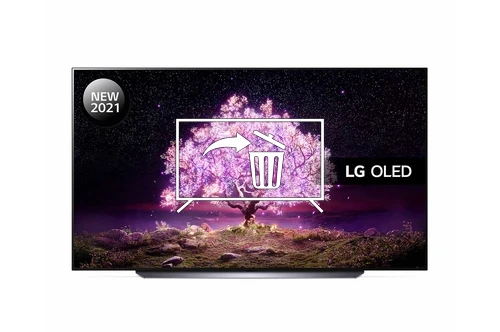 Uninstall apps on LG OLED83C14LA