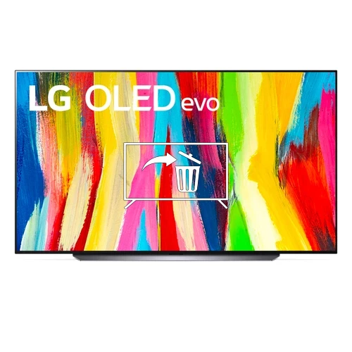 Uninstall apps on LG OLED83C24LA