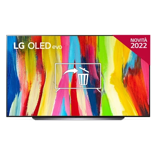 Desinstalar aplicaciones en LG OLED83C24LA.API