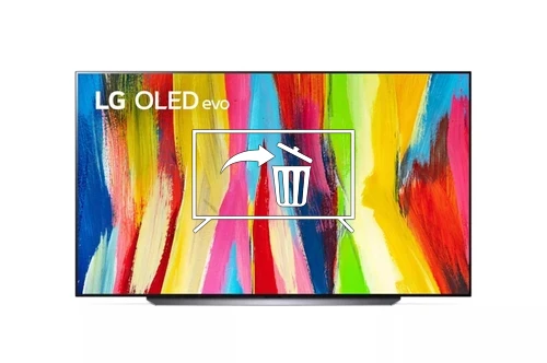 Uninstall apps on LG OLED83C2PUA