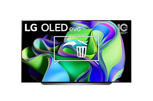 Uninstall apps on LG OLED83C37LA