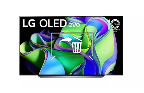 Desinstalar aplicaciones a LG OLED83C3PUA