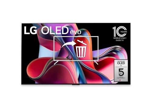 Desinstalar aplicaciones en LG OLED83G36LA