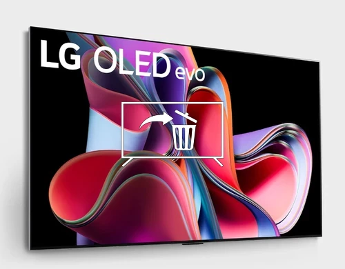 Désinstaller des applications sur LG OLED83G39LA