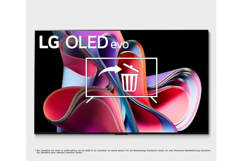 Desinstalar aplicaciones en LG OLED83G39LA.AEU