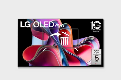 Desinstalar aplicaciones en LG OLED83G3PUA