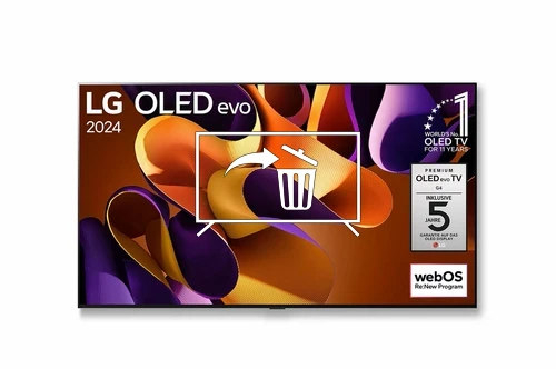 Desinstalar aplicaciones a LG OLED83G48LW