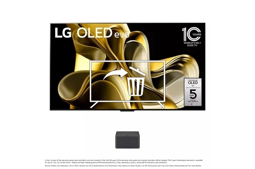 Desinstalar aplicaciones en LG OLED83M3PUA