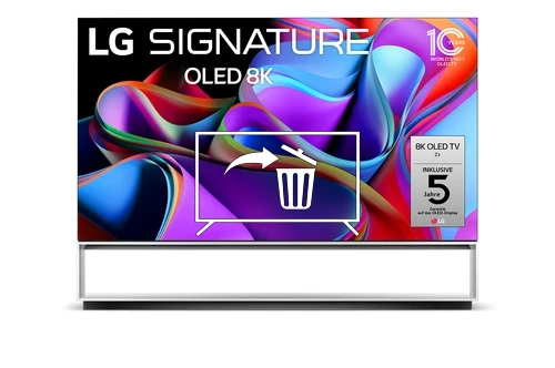 Uninstall apps on LG OLED88Z39LA