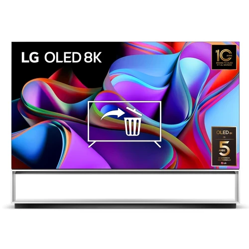 Desinstalar aplicaciones en LG OLED88Z39LA.API