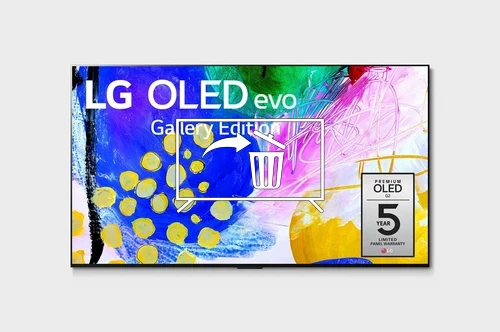 Desinstalar aplicaciones en LG OLED97G2PUA