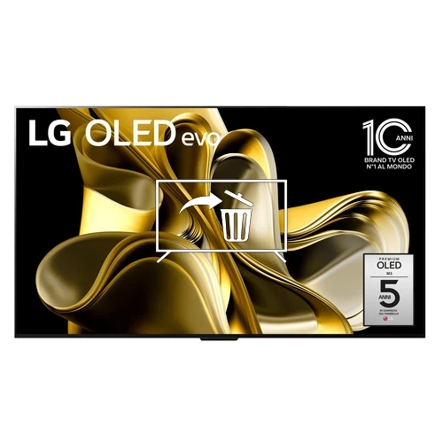 Désinstaller des applications sur LG OLED97M39LA