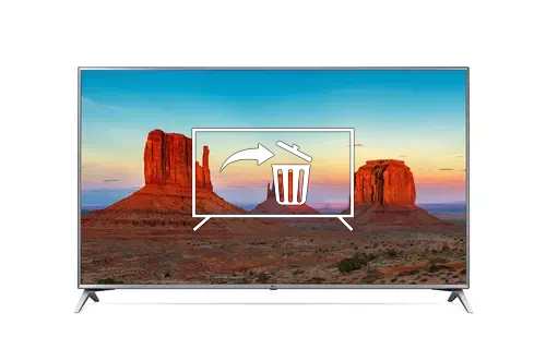 Desinstalar aplicaciones a LG TELEVISI?N 70 4K SMART TV WEB