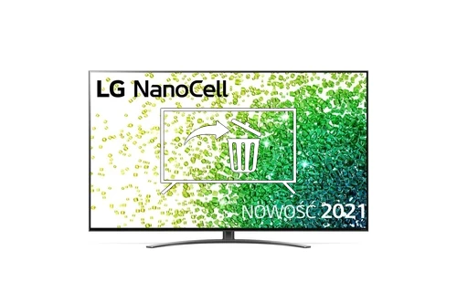 Desinstalar aplicaciones en LG Televizorius  65NANO863PA 65\" (164 cm), Smart TV, WebOS, 4K UHD Nanocell, 3840 x 2160, Wi-Fi, DVB-T/T2/C/S/S2, Juodas