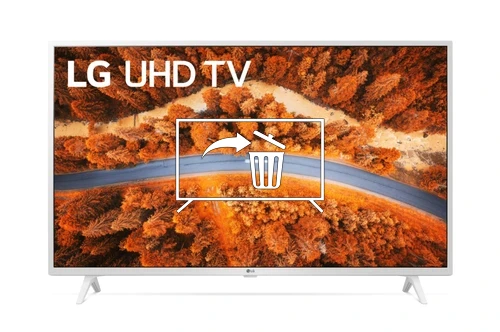 Desinstalar aplicaciones a LG TV 43UP76909 LE, 43" LED-TV, UHD