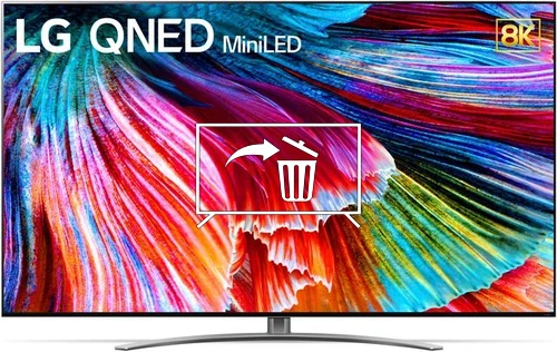 Uninstall apps on LG TV 65QNED999 PB, 65" LED-TV, 8K