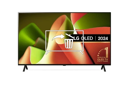 Désinstaller des applications sur LG TV  OLED 4K 65" B4 ATMOS Smart TVwebOS