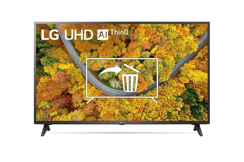 Desinstalar aplicaciones en LG UHD AI ThinQ 65