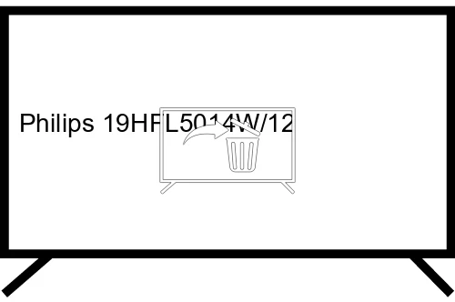 Desinstalar aplicaciones en Philips 19HFL5014W/12