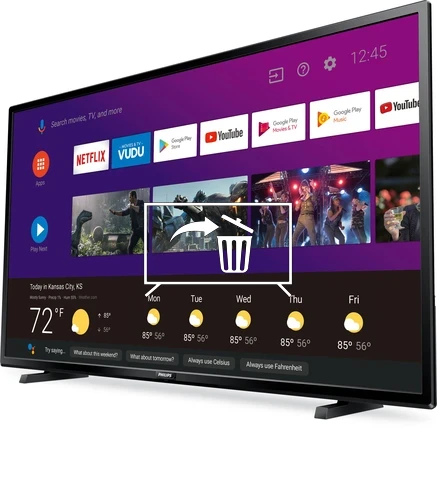 Uninstall apps on Philips 43PFL5704/F7