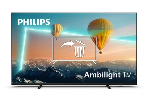 Uninstall apps on Philips 43PUS8007