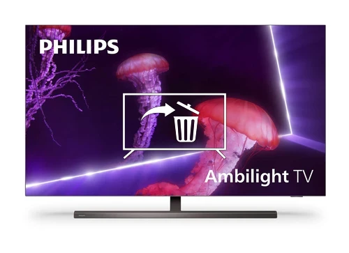 Desinstalar aplicaciones en Philips 48OLED857/12