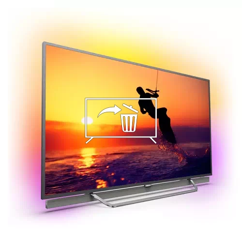 Uninstall apps on Philips 4K Quantum Dot LED TV powered by Android TV 55PUS8602/05