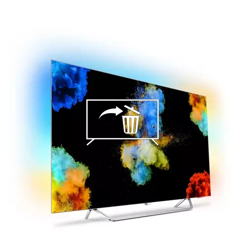 Desinstalar aplicaciones a Philips 4K Razor-Slim OLED TV powered by Android 55POS9002/12