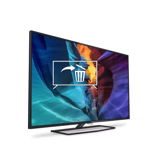 Uninstall applications on Philips 4K UHD Slim LED TV  40PUT6400/12