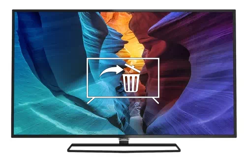 Desinstalar aplicaciones a Philips 4K UHD Slim LED TV powered by Android™ 50PUT6820/79