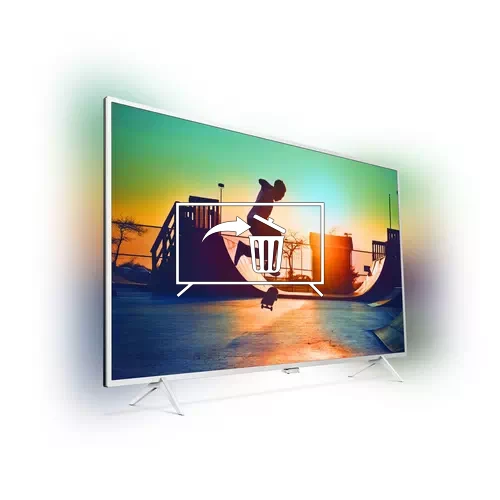 Desinstalar aplicaciones a Philips 4K Ultra Slim TV powered by Android TV™ 43PUS6452/12