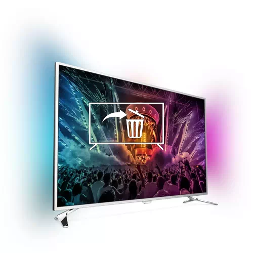 Desinstalar aplicaciones en Philips 4K Ultra Slim TV powered by Android TV™ 43PUS6501/12