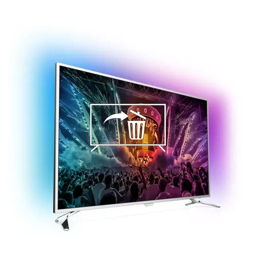 Desinstalar aplicaciones a Philips 4K Ultra Slim TV powered by Android TV™ 49PUS6581/12