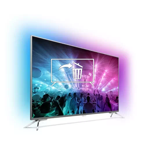 Désinstaller des applications sur Philips 4K Ultra Slim TV powered by Android TV™ 49PUS7101/12