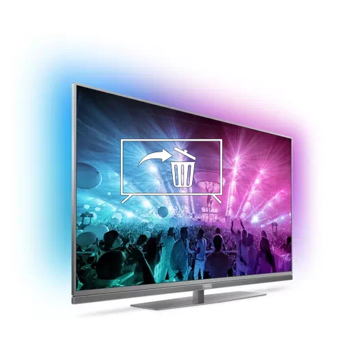 Desinstalar aplicaciones a Philips 4K Ultra Slim TV powered by Android TV™ 49PUS7181/12