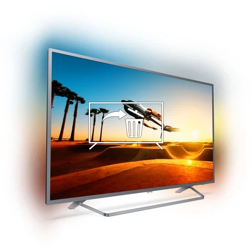 Desinstalar aplicaciones a Philips 4K Ultra Slim TV powered by Android TV 55PUT7303/75