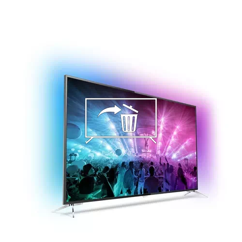 Desinstalar aplicaciones en Philips 4K Ultra Slim TV powered by Android TV™ 75PUT7101/56