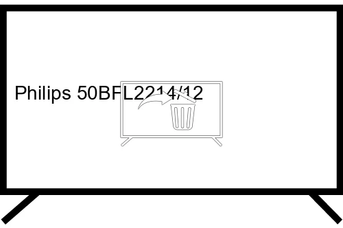 Desinstalar aplicaciones en Philips 50BFL2214/12