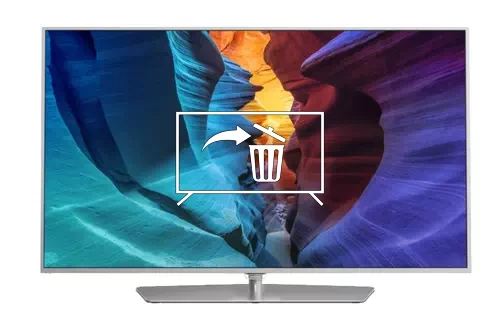 Uninstall apps on Philips 50PFK6550/12
