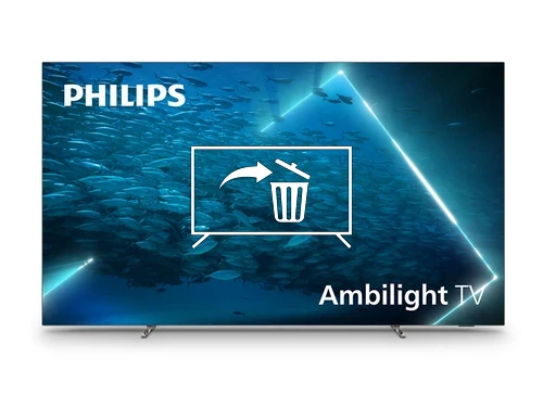 Uninstall apps on Philips 55OLED707/12