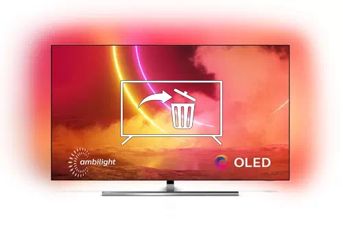 Desinstalar aplicaciones en Philips 55OLED855/12