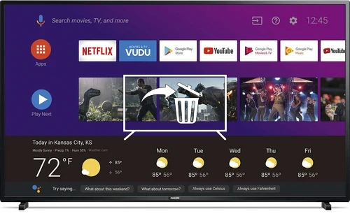 Uninstall apps on Philips 55PFL5604/F7