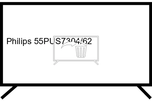 Desinstalar aplicaciones a Philips 55PUS7304/62