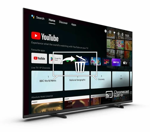 Uninstall apps on Philips 65HFL4518U/12