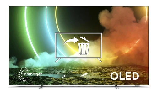 Desinstalar aplicaciones en Philips 65OLED706/12