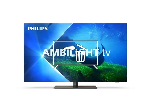 Desinstalar aplicaciones a Philips 65OLED808/96