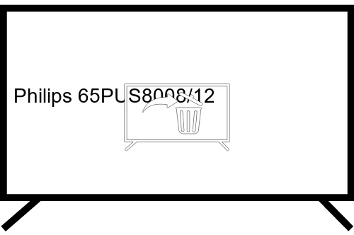 Désinstaller des applications sur Philips 65PUS8008/12