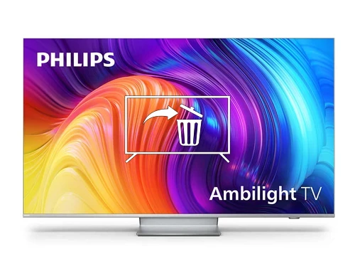 Uninstall apps on Philips 65PUS8807/12