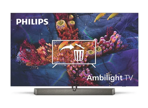 Desinstalar aplicaciones en Philips 77OLED937/12