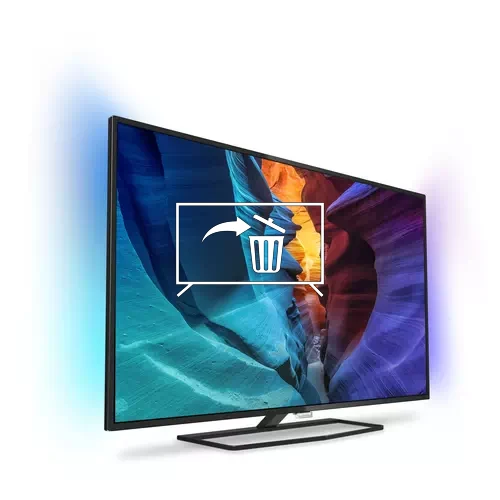 Uninstall apps on Philips Full HD Slim LED TV powered by Android™ 50PFT6200/56